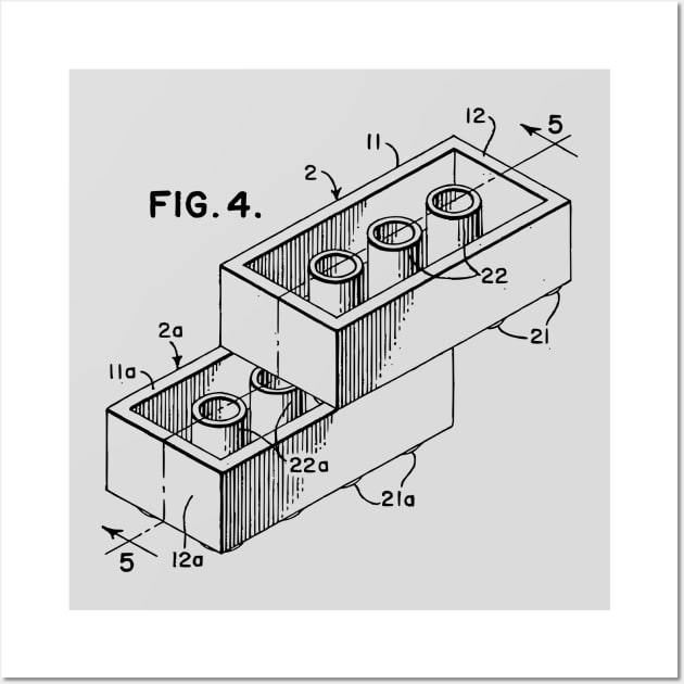 Lego blueprint art on sale